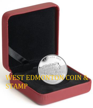 2011 1oz $20 GREAT CANADIAN LOCOMOTIVES SERIES: D-10 - FINE SILVER COIN