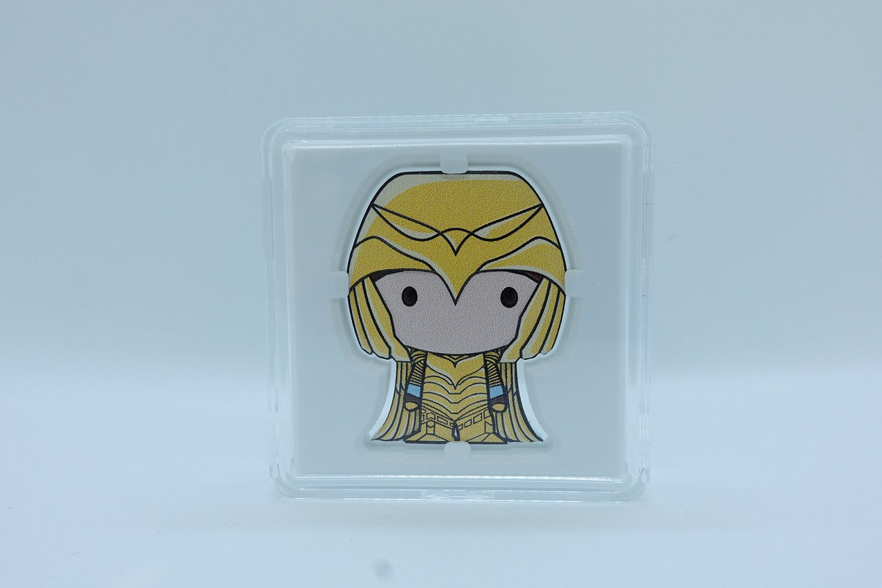 2021 1oz $2 FINE SILVER WONDER WOMAN