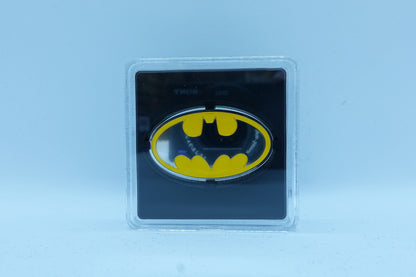 2021 1oz $2 BATMAN LOGO FINE SILVER COIN