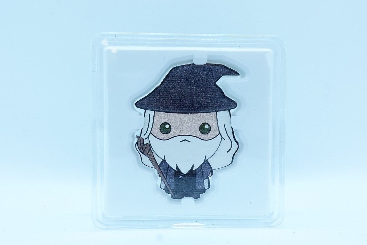 2021 1oz $2 FINE SILVER GANDALF THE GREY CHIBI