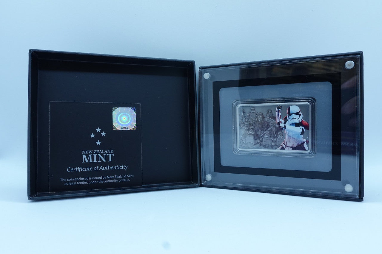 2021 1oz $2 FINE SILVER GUARDS OF THE EMPIRE EXECUTIONER TROOPER