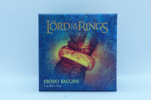 2021 1oz $2 FINE SILVER FRODO BAGGINS
