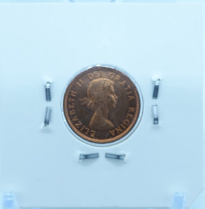 1955 CANADA CIRCULATION ONE CENT - UNGRADED