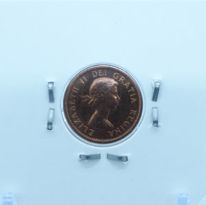 1958 CANADA CIRCULATION ONE CENT - UNGRADED