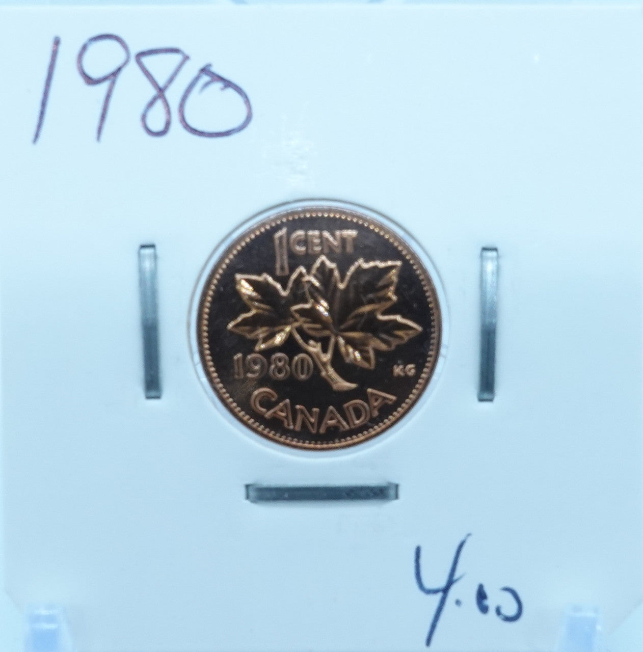 1980 CANADA CIRCULATION ONE CENT - UNGRADED