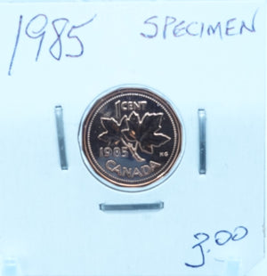 1985 CANADA CIRCULATION ONE CENT - UNGRADED