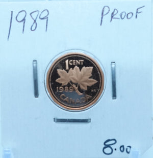 1989 CANADA CIRCULATION ONE CENT - UNGRADED