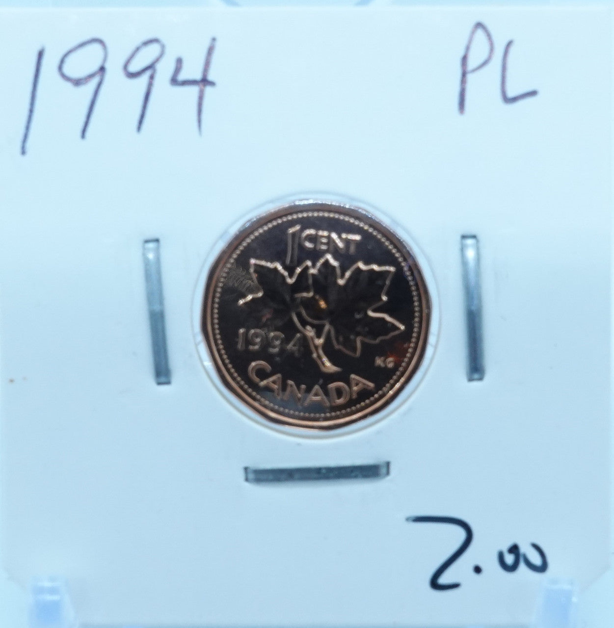 1994 CANADA CIRCULATION ONE CENT - UNGRADED
