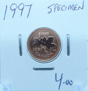1997 CANADA CIRCULATION ONE CENT - UNGRADED