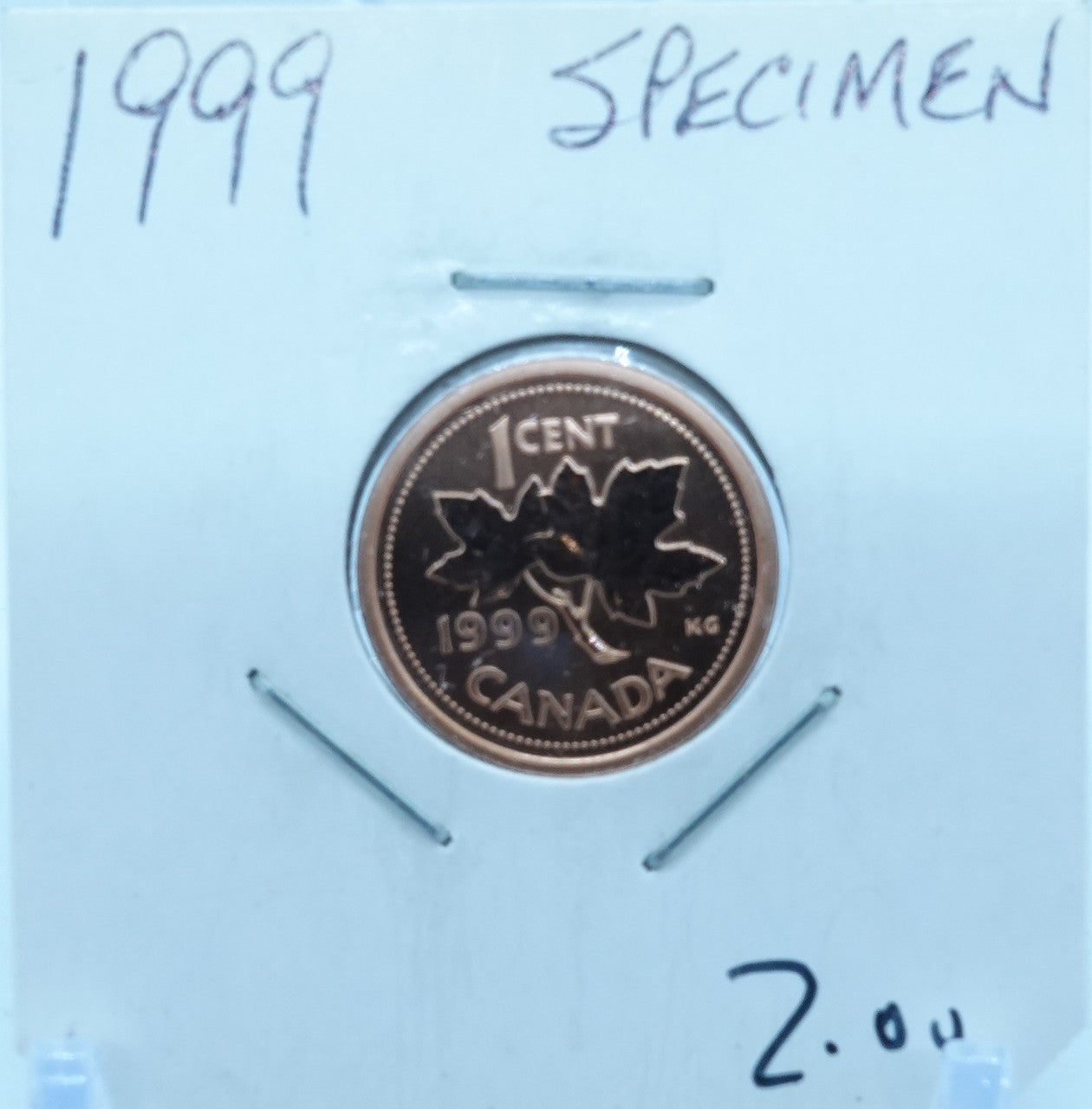 1999 CANADA CIRCULATION ONE CENT - UNGRADED
