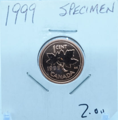 1999 CANADA CIRCULATION ONE CENT - UNGRADED
