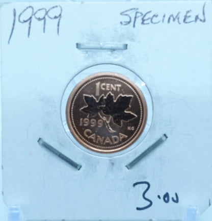 1999 CANADA CIRCULATION ONE CENT - UNGRADED (2660)