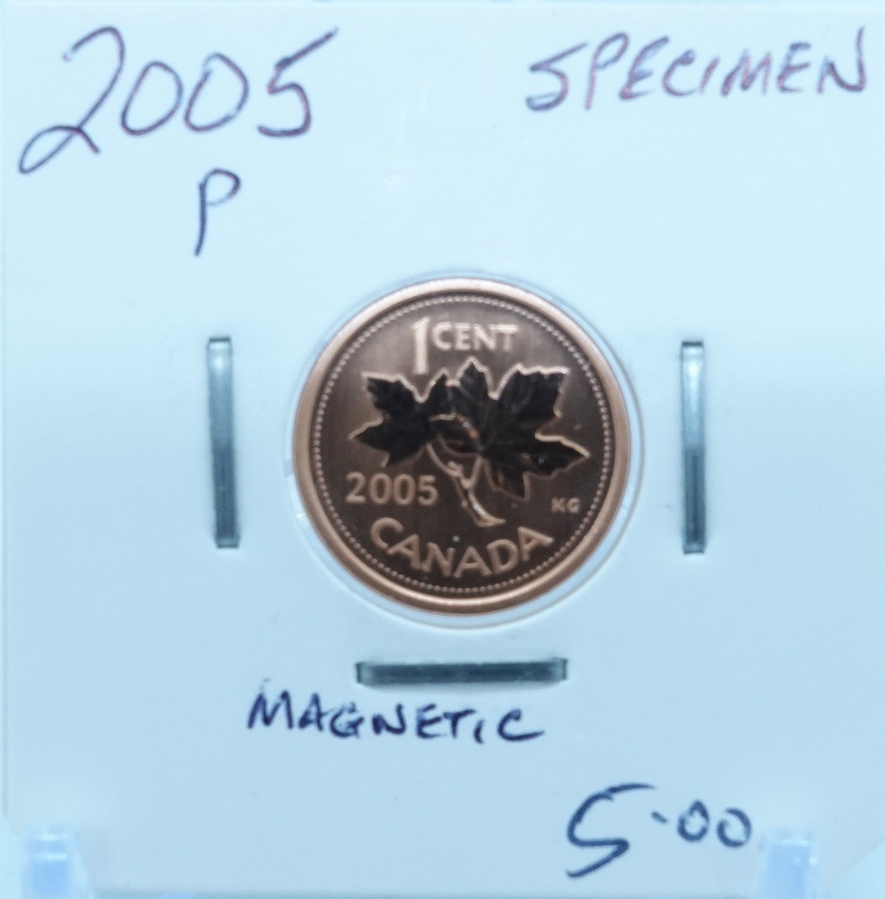 2005 CANADA CIRCULATION ONE CENT - UNGRADED
