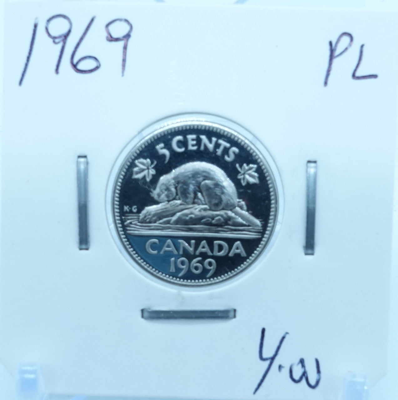 1969 CANADA CIRCULATION FIVE CENTS - UNGRADED