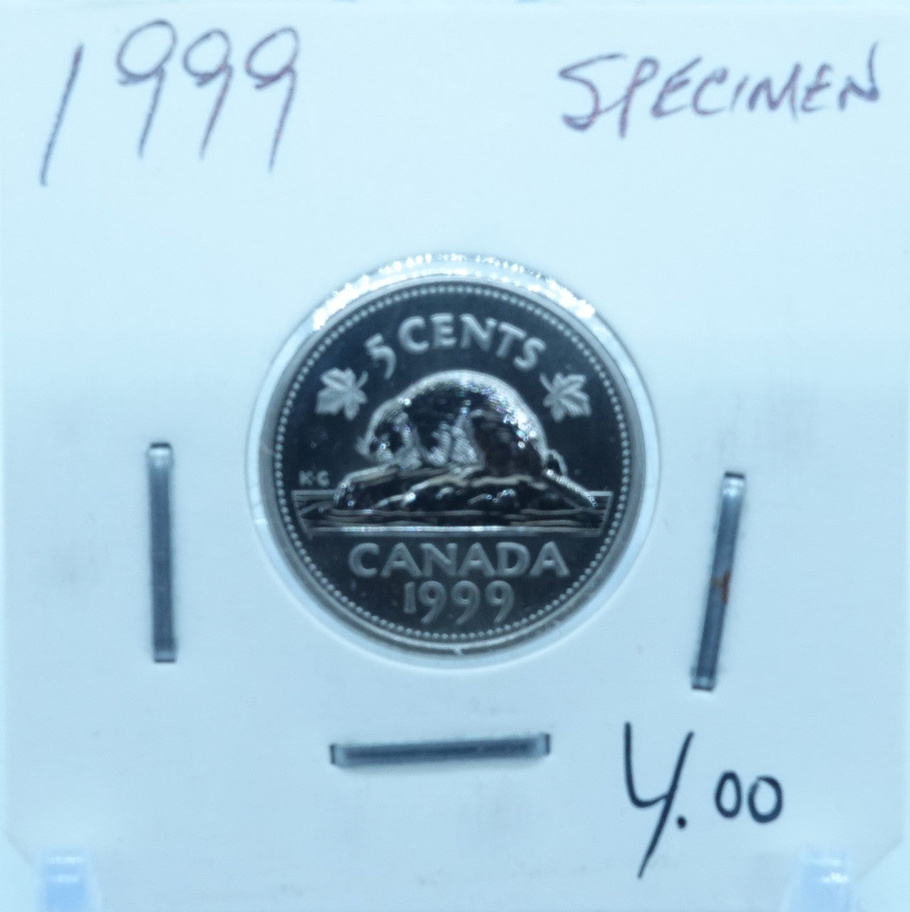 1999 CANADA CIRCULATION FIVE CENTS - UNGRADED