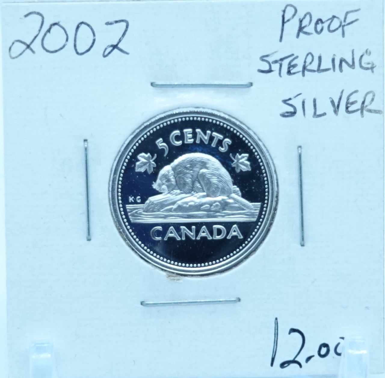 2002 CANADA CIRCULATION FIVE CENTS - UNGRADED (2203)
