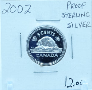 2002 CANADA CIRCULATION FIVE CENTS - UNGRADED (2203)