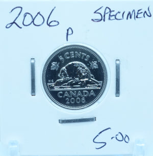 2006 CANADA CIRCULATION FIVE CENTS - UNGRADED (2208)