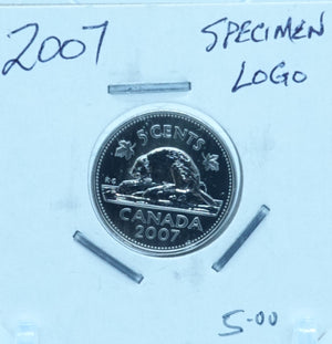 2007 CANADA CIRCULATION FIVE CENTS - UNGRADED
