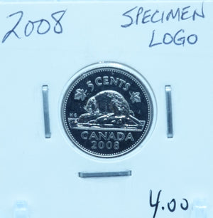 2008 CANADA CIRCULATION FIVE CENTS - UNGRADED