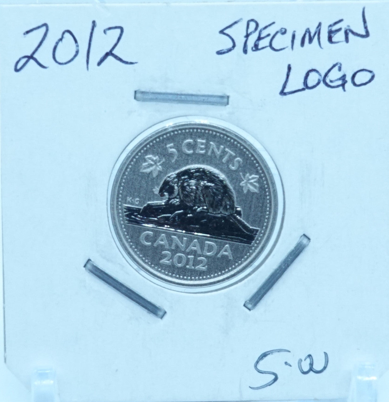 2012 CANADA CIRCULATION FIVE CENTS - UNGRADED