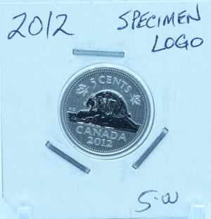 2012 CANADA CIRCULATION FIVE CENTS - UNGRADED