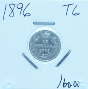 1896 CANADA CIRCULATION TEN CENTS - UNGRADED (2417)