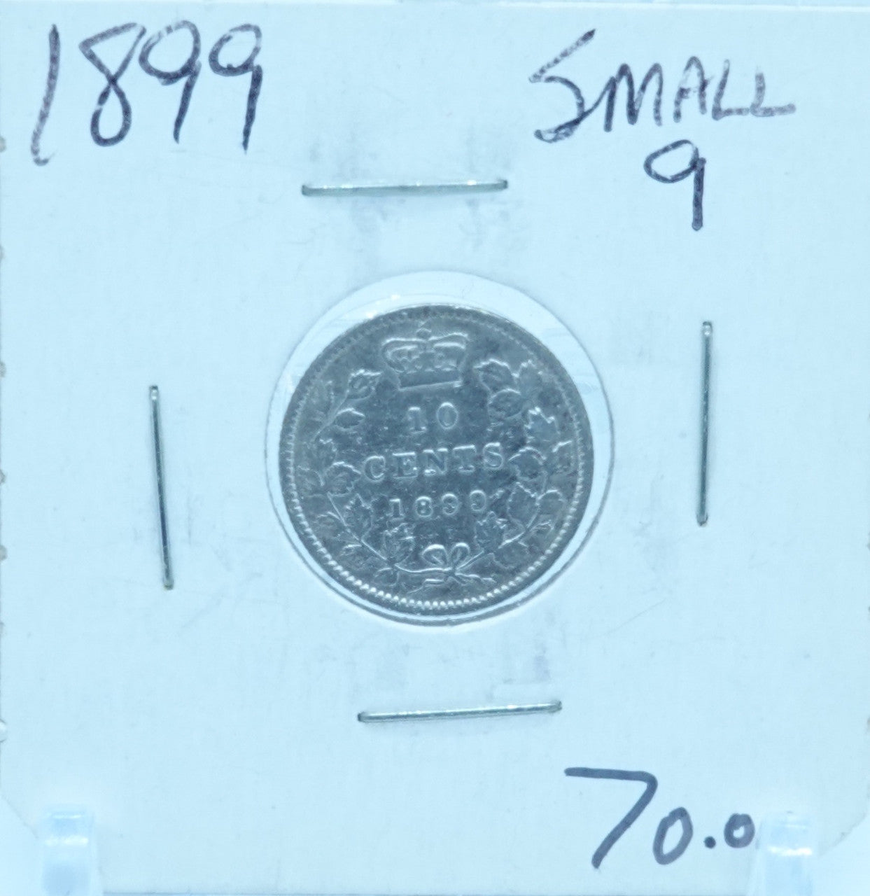 1899 CANADA CIRCULATION TEN CENTS - UNGRADED