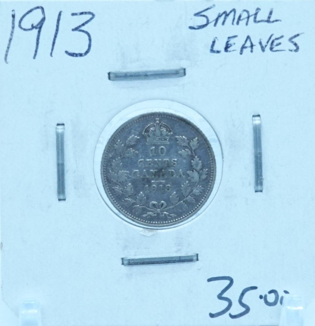 1913 CANADA CIRCULATION TEN CENTS - UNGRADED