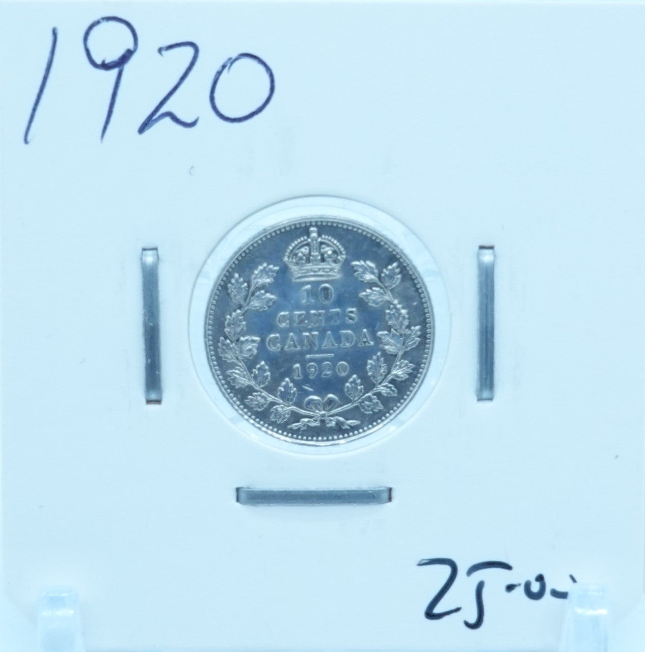 1920 CANADA CIRCULATION TEN CENTS - UNGRADED