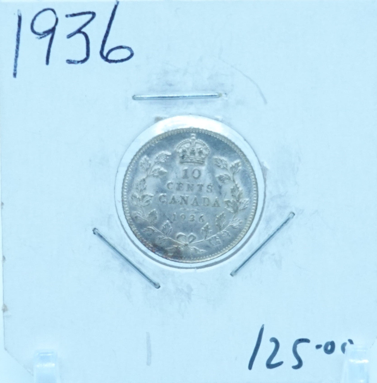 1936 CANADA CIRCULATION TEN CENTS - UNGRADED (2437)