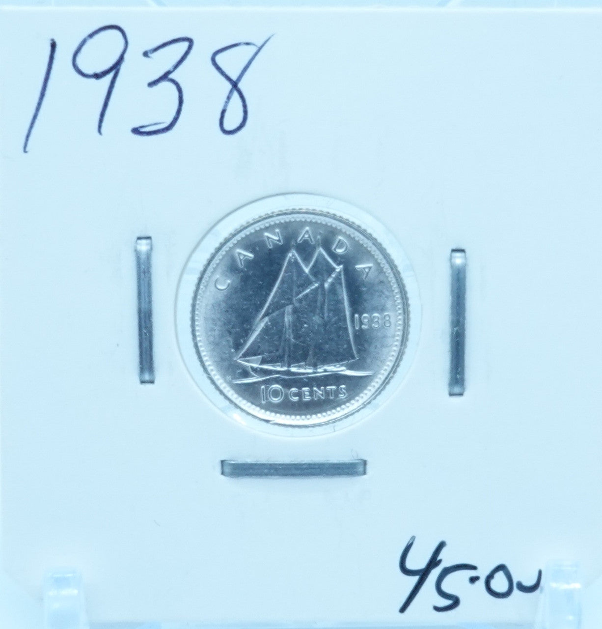 1938 CANADA CIRCULATION TEN CENTS - UNGRADED (2439)