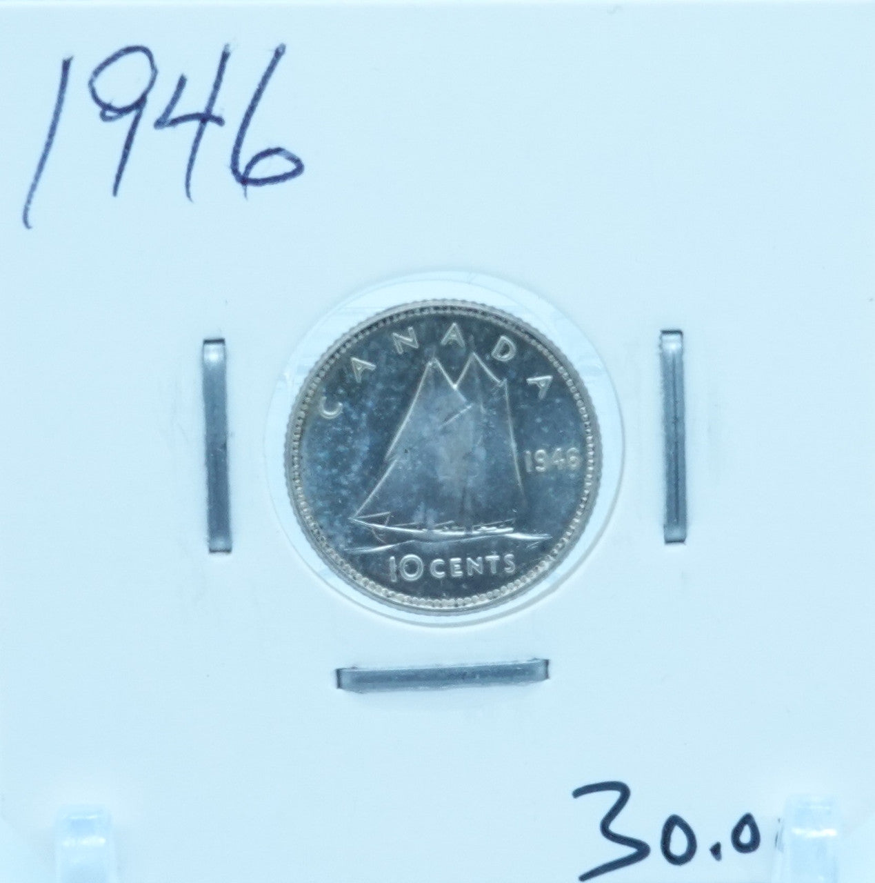 1946 CANADA CIRCULATION TEN CENTS - UNGRADED