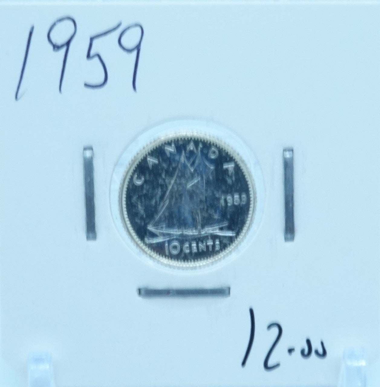 1959 CANADA CIRCULATION TEN CENTS - UNGRADED