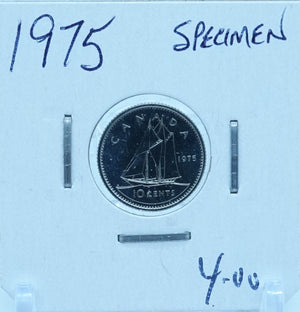 1975 CANADA CIRCULATION TEN CENTS - UNGRADED