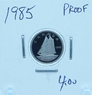1985 CANADA CIRCULATION TEN CENTS - UNGRADED