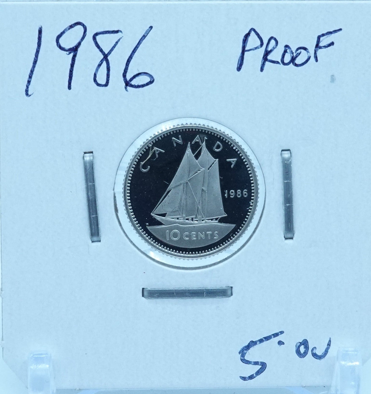 1986 CANADA CIRCULATION TEN CENTS - UNGRADED