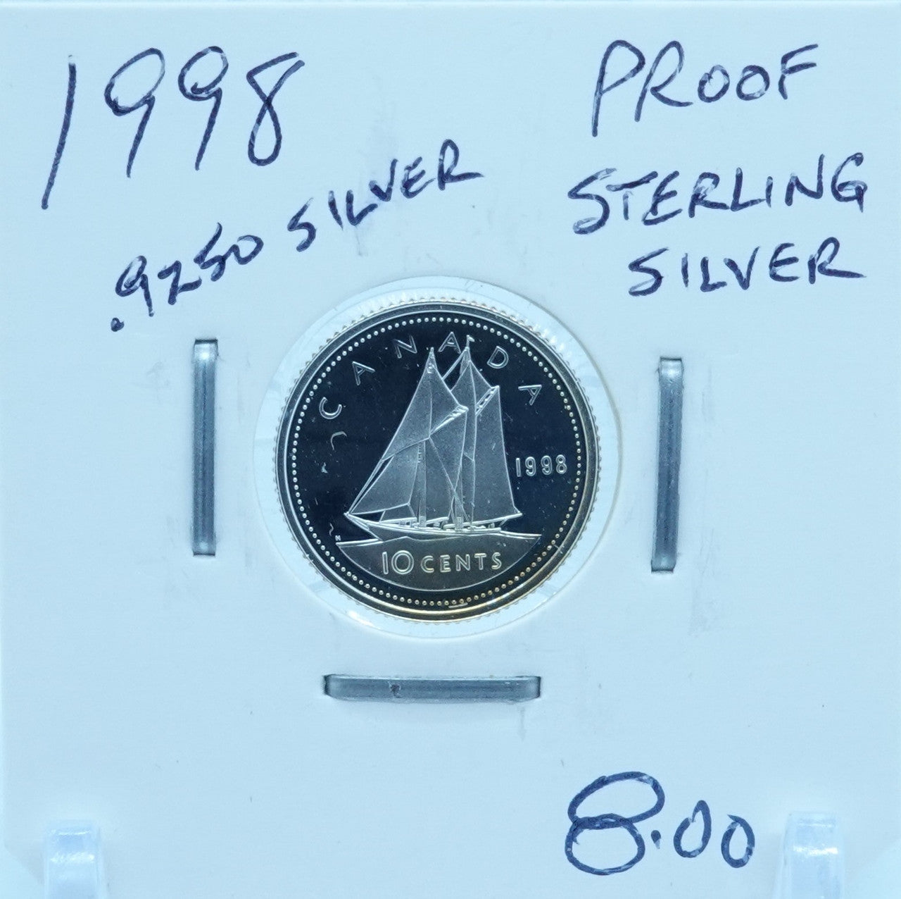 1998 CANADA CIRCULATION TEN CENTS - UNGRADED