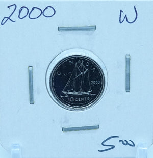 2000 CANADA CIRCULATION TEN CENTS - UNGRADED (2484)