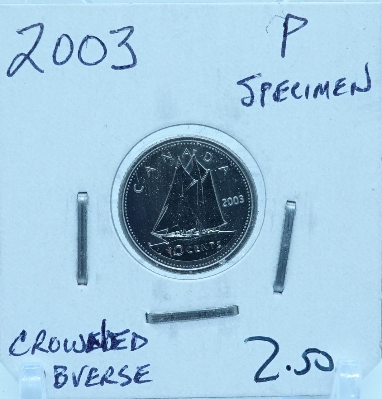 2003 CANADA CIRCULATION TEN CENTS - UNGRADED
