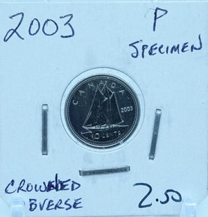2003 CANADA CIRCULATION TEN CENTS - UNGRADED