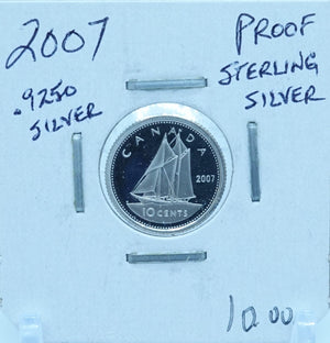 2007 CANADA CIRCULATION TEN CENTS - UNGRADED (2497)
