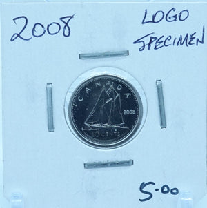 2008 CANADA CIRCULATION TEN CENTS - UNGRADED