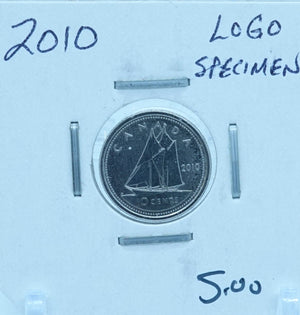 2010 CANADA CIRCULATION TEN CENTS - UNGRADED