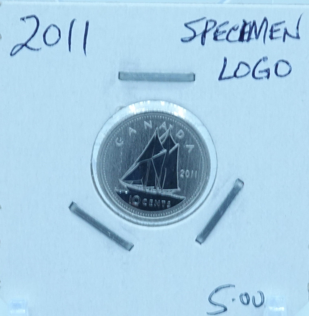 2011 CANADA CIRCULATION TEN CENTS - UNGRADED
