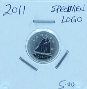 2011 CANADA CIRCULATION TEN CENTS - UNGRADED