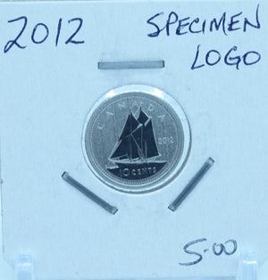 2012 CANADA CIRCULATION TEN CENTS - UNGRADED