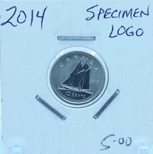 2014 CANADA CIRCULATION TEN CENTS - UNGRADED