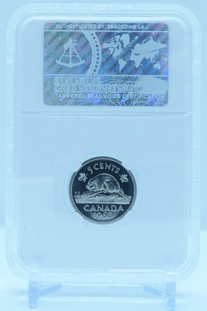 1963 5 CENT CANADA – MS 65 - GRADED