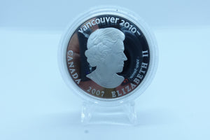 2008 $25 STERLING SILVER COIN- HOME OF THE 2010 OLYMPIC WINTER GAMES